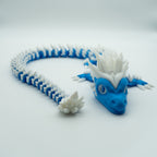 Blue Articulated Dragon Large - 130g, 60cm