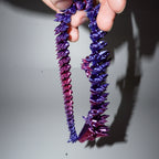 Purple Silk Articulated Dragon - Small