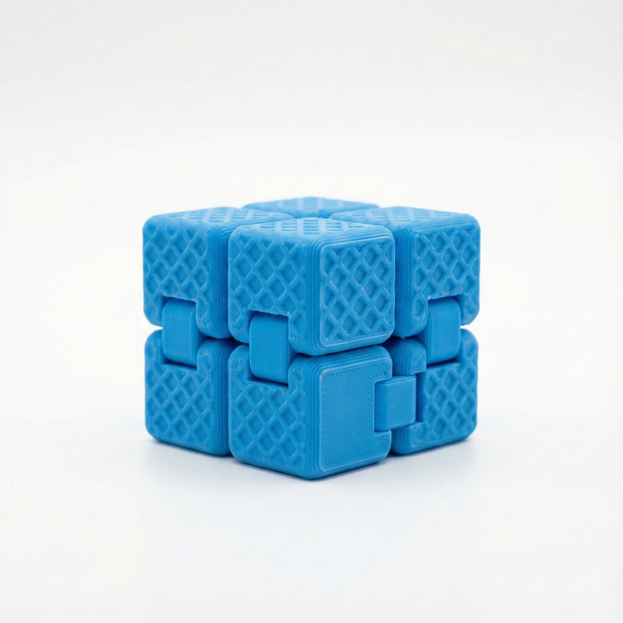 Blue Fidget Cube