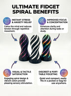 Spiral Cone Fidget (3 Pack)